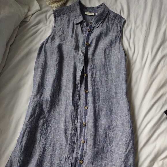 Adrienne Vittadini Linen Dress - Picture 2 of 5